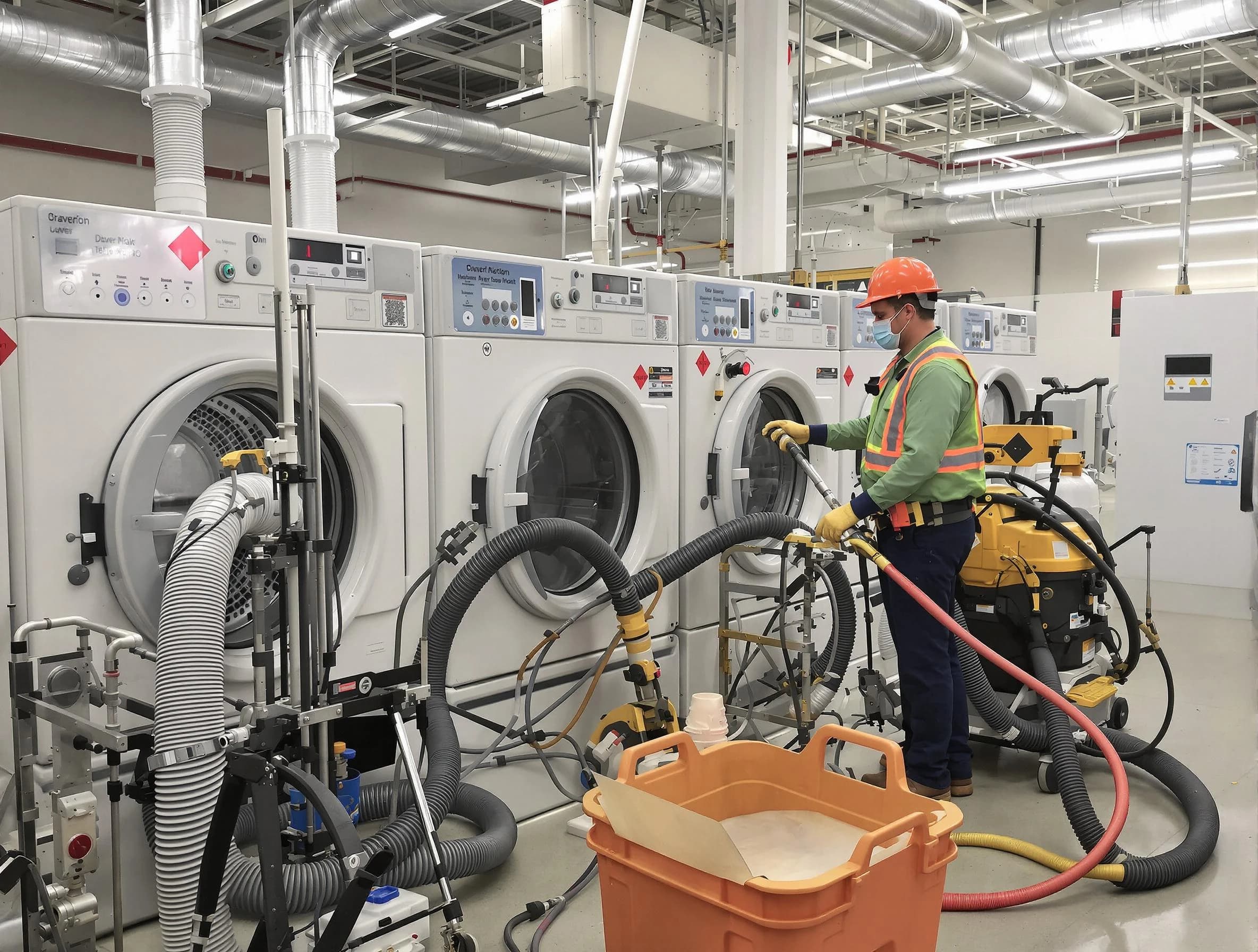 Commercial-grade dryer vent cleaning by Peters Dryer Vent Cleaning in Peters