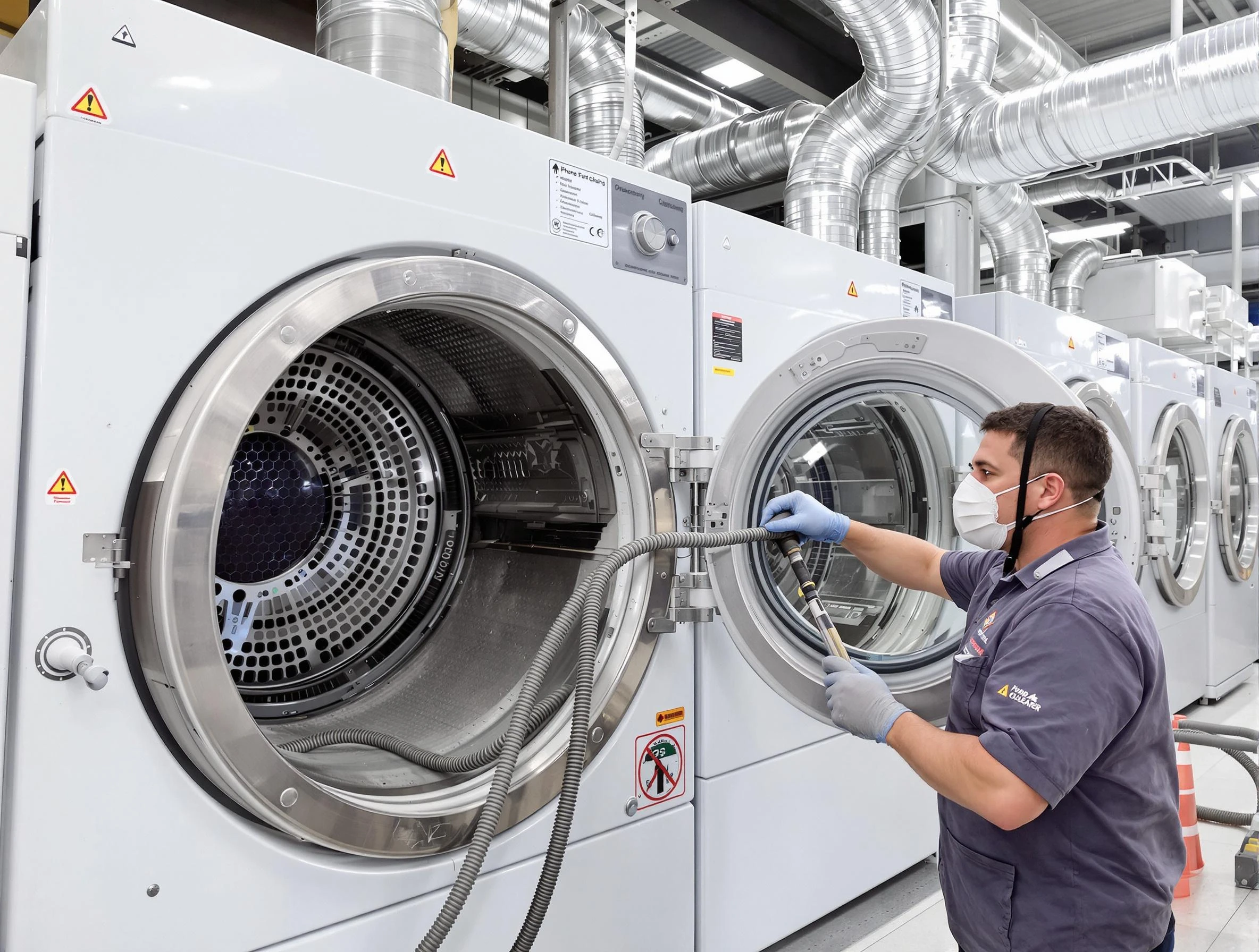 Industrial-grade dryer vent cleaning by Peters Dryer Vent Cleaning in Peters